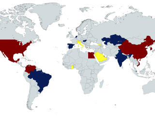 Global Map of NASPAA members