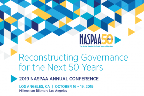 2019 NASPAA Conference Banner