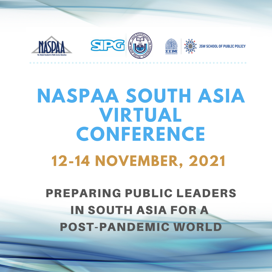 NASPAA SOUTH ASIA VIRTUAL CONFERENCE
