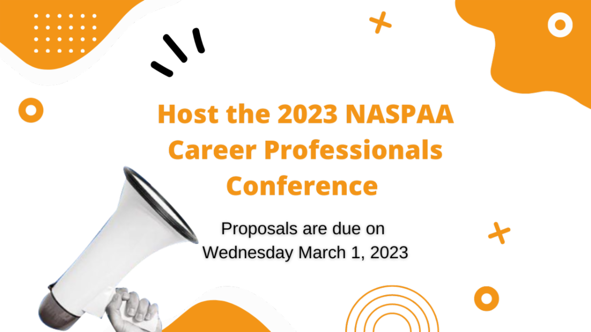 2023 Career Conference RFP | NASPAA