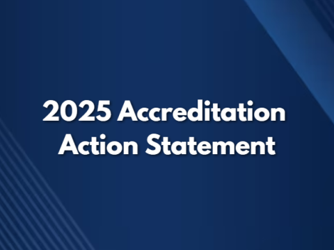 2025 Accreditation Action Statement