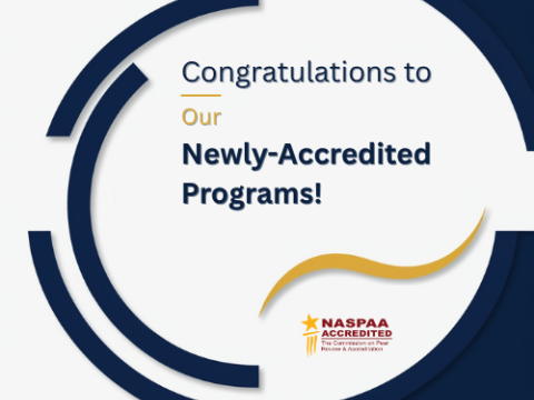 NASPAA Accredits Five New Programs 2025