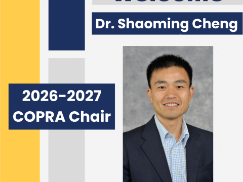 Shaoming Cheng, COPRA Chair