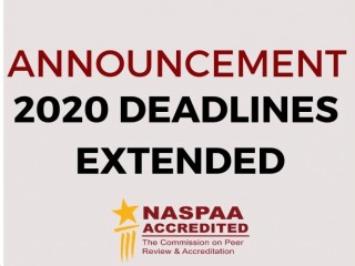 2020 Deadlines Extended
