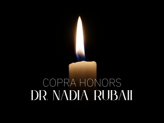 COPRA Honors Dr. Nadia Rubaii