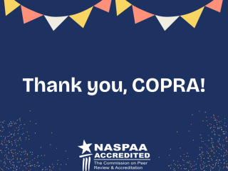 Thank you, COPRA!