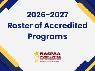 26-27 Roster of Accredited Programs