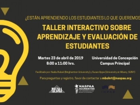 Taller Interactivo sobre Aprendizaje y Evaluación de Estudiantes