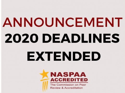 2020 Deadlines Extended
