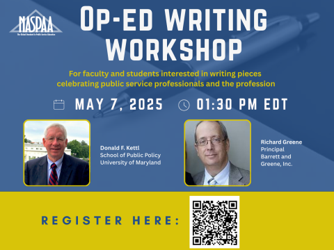Op-ed Writing Workshop