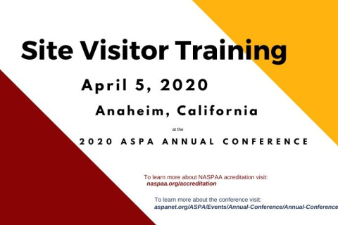 NASPAA @ ASPA 2020