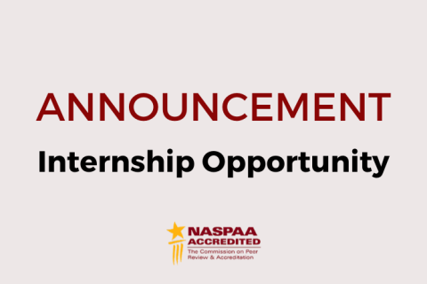 intern announcement