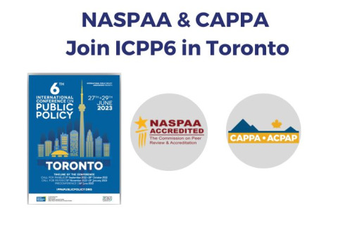 NASPAA & CAPPA Join ICPP6 in Toronto