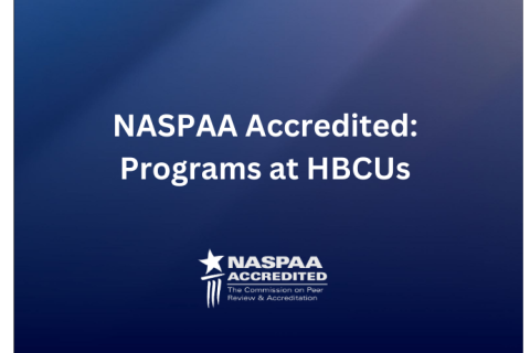 NASPAA Accredited: Programs at HBCUs