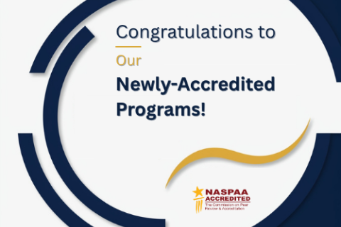 NASPAA Accredits Five New Programs 2025