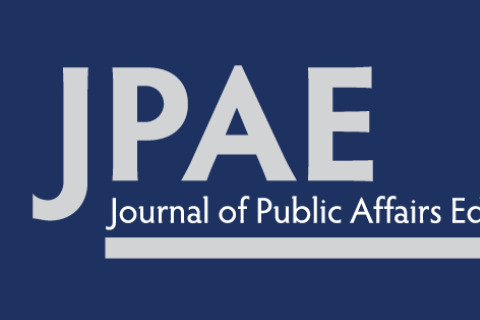 JPAE Journal of Public Affairs Education Logo