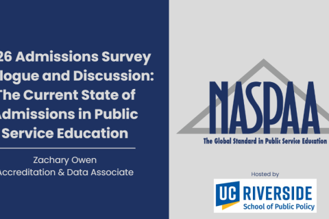 Title Slide of 2026 Admissions Conference Presentation