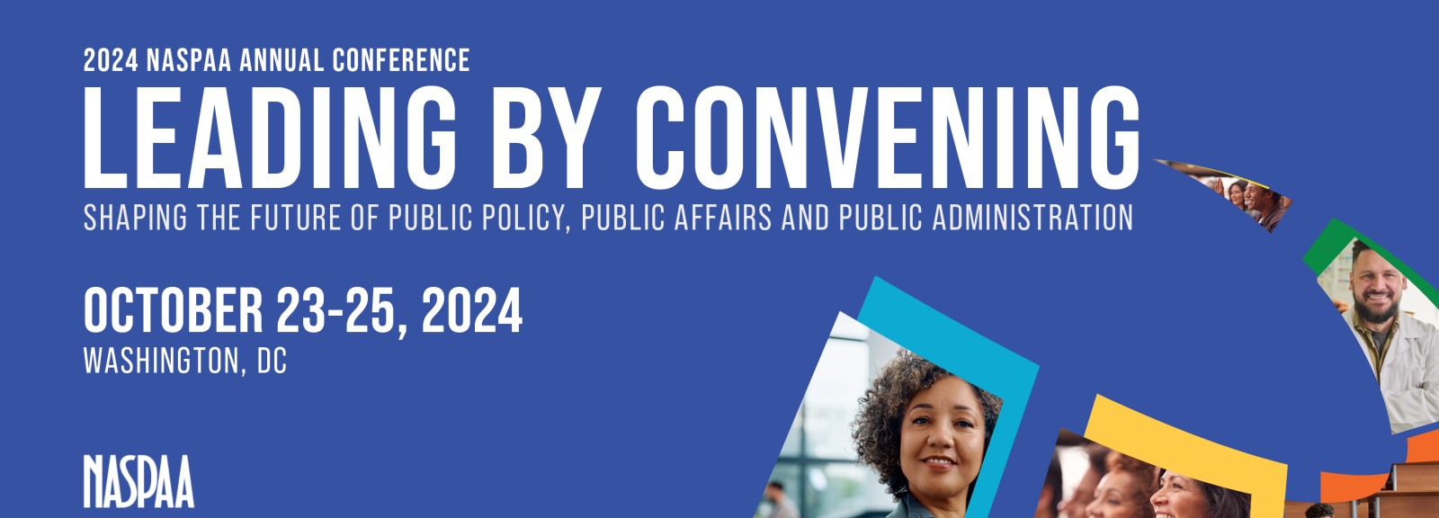 Conference banner with event details including the dates (October 23-25, 2024) and city (Washington, DC)