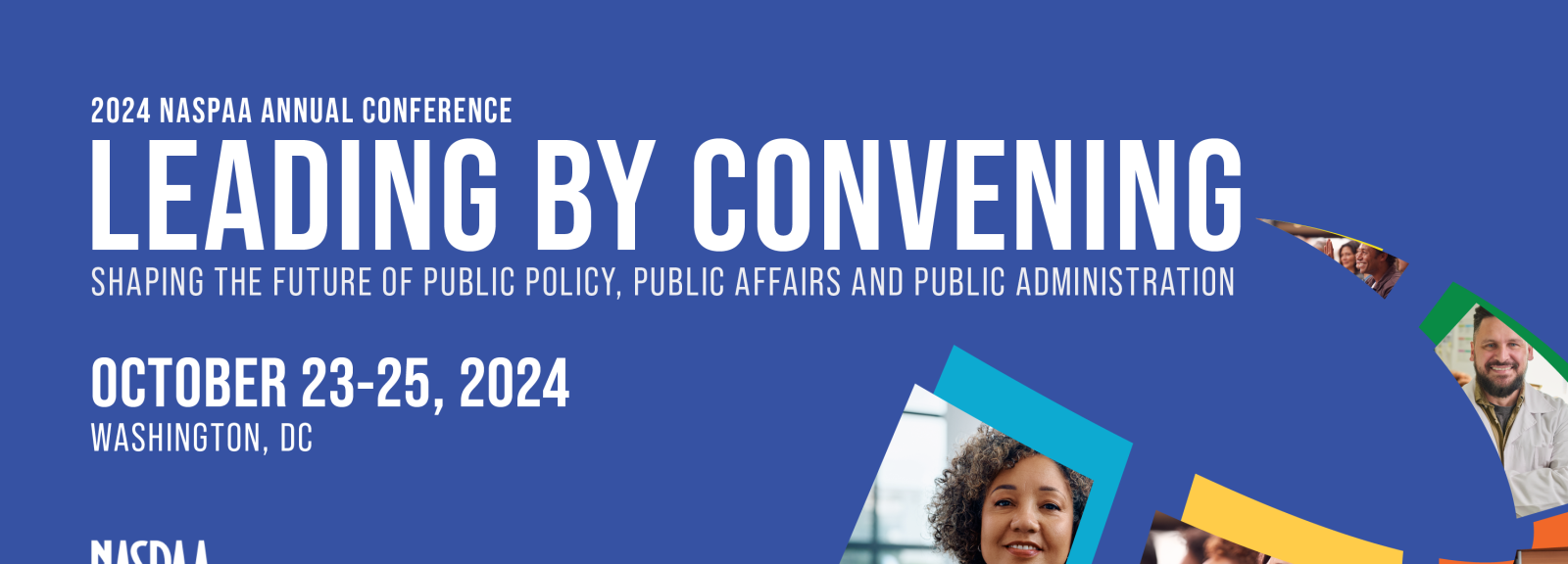 Conference banner with event details including the dates (October 23-25, 2024) and city (Washington, DC)