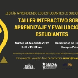 Taller Interactivo sobre Aprendizaje y Evaluación de Estudiantes
