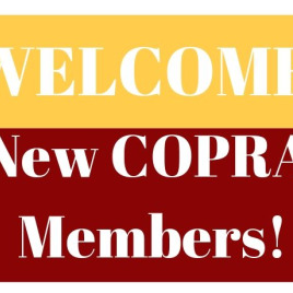 Welcome, New COPRA Members!
