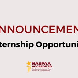intern announcement