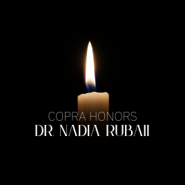 COPRA Honors Dr. Nadia Rubaii