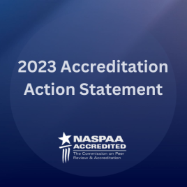2023 Accreditation Action Statement