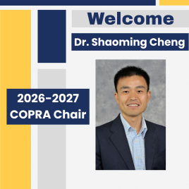 Shaoming Cheng, COPRA Chair