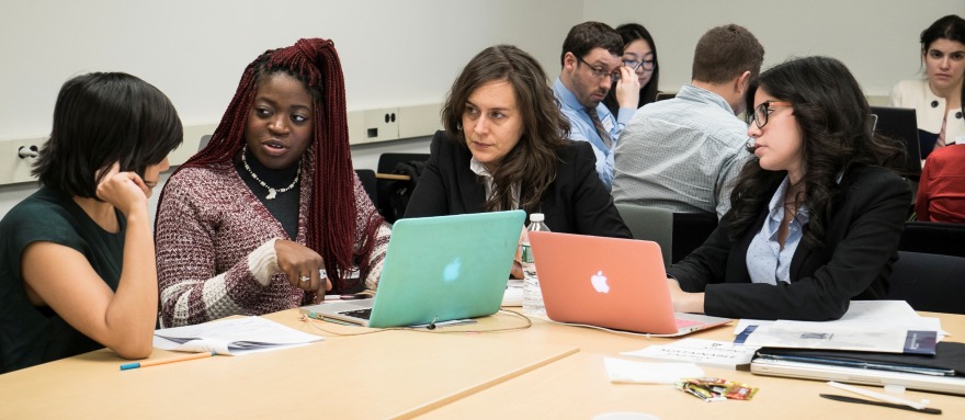 Students at Student Simulation Competition