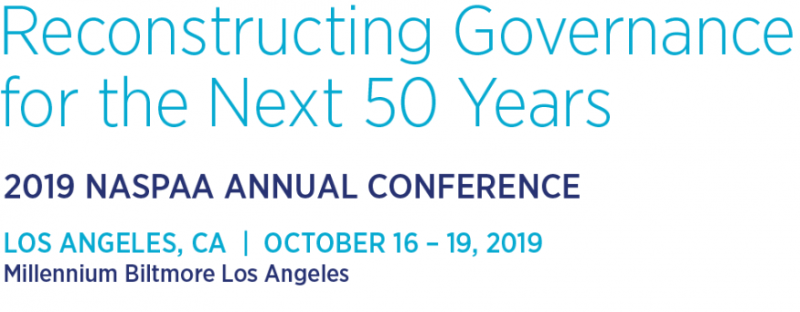 2019 NASPAA Conference Banner
