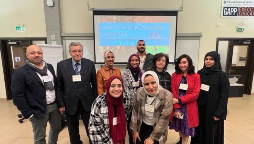 American University in Cairo Winning Team