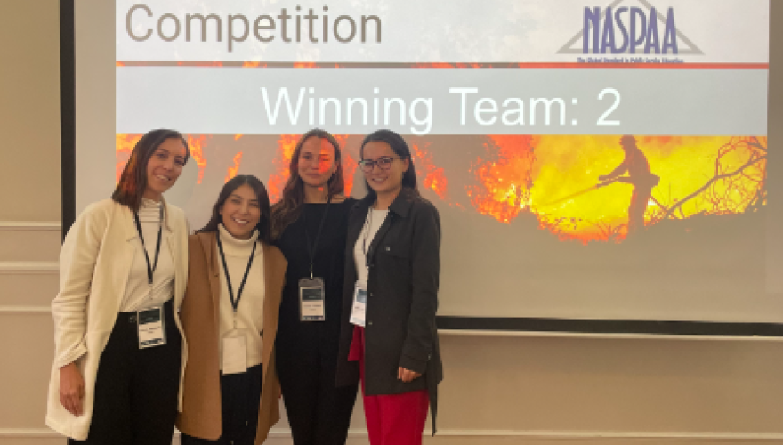 Universidad del Rosario Winning Team
