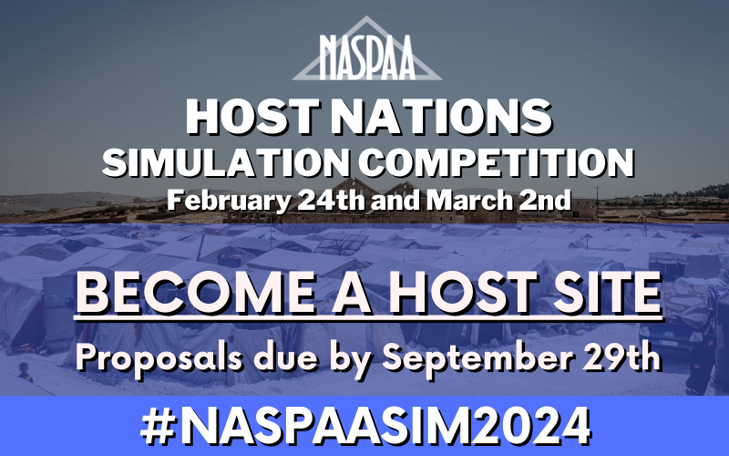 Host Nations Announcement Flyer