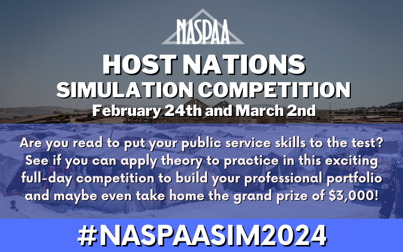 2024 Host Nations Simulation Competition | NASPAA