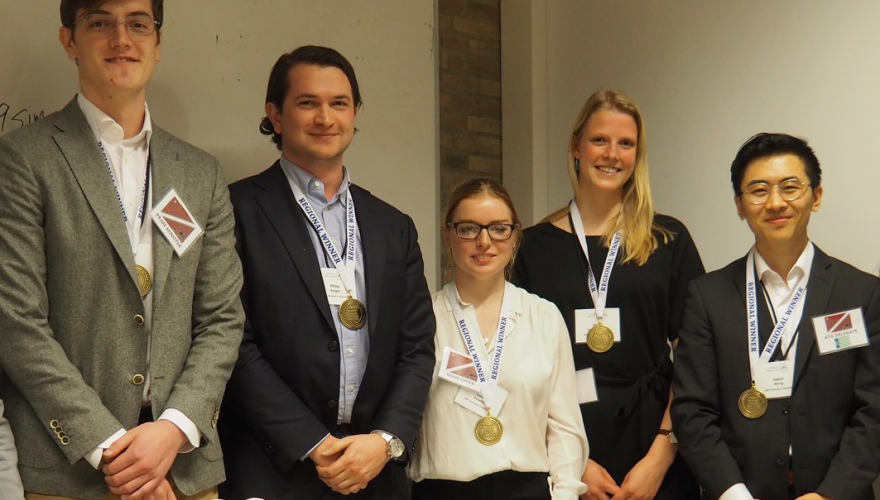 UNU-MERIT Winning Team Photo