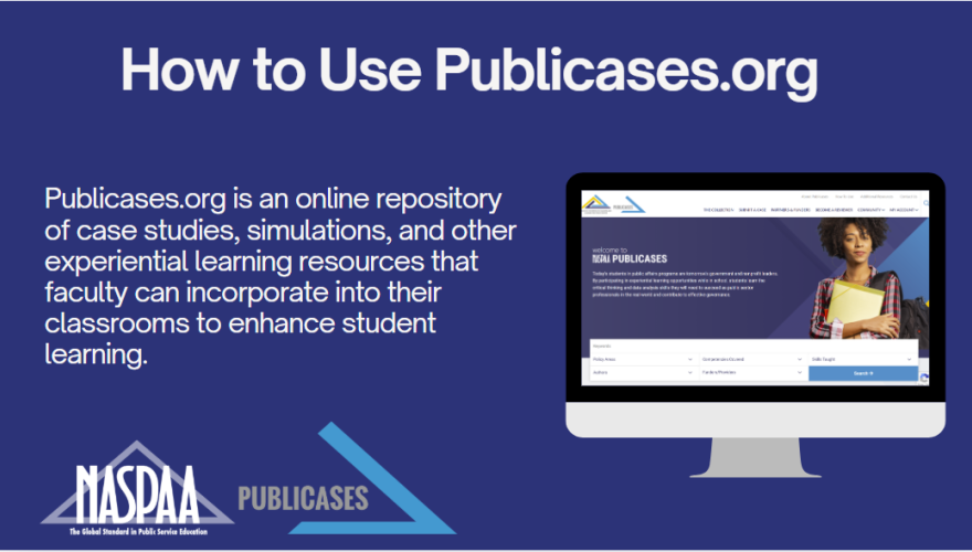 How to Use Publicases.org Opening Slide Intro
