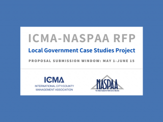 ICMA NASPAA RFP