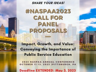 Call for proposals due on May 3, 2023 11:59 PM ET