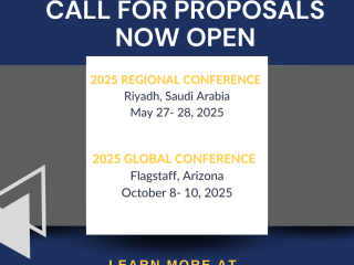 2025 NASPAA Conferences Call for Proposals now Open 2025 Regional Conference in Riyadh, Saudi Arabia May 27-28,2025; and 2025 Global Conference in Flagstaff, Arizona October 8-10, 2025